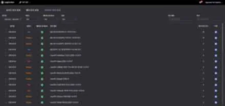 시나리오 탐지 결과 — 상관 분석 결과도 동일 방식으로 확인